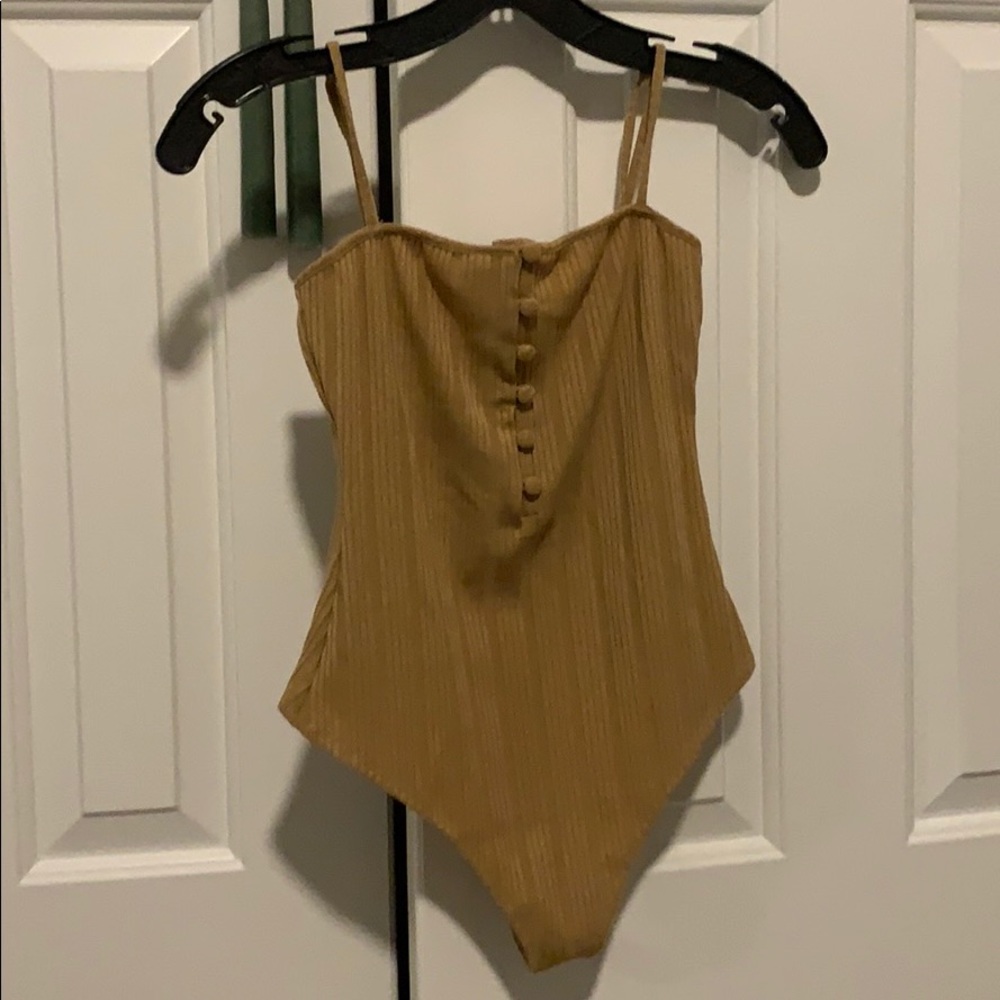 Tan bodysuit